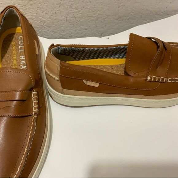 New Cole Haan Cloudfeel Weekender Venetian Loafer (Men's) - Brown 13 M - Picture 14 of 16